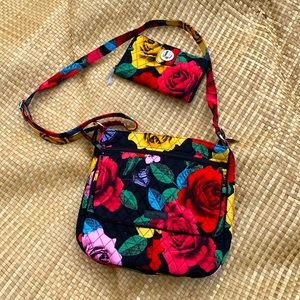Vera Bradley Purse and Wallet Set